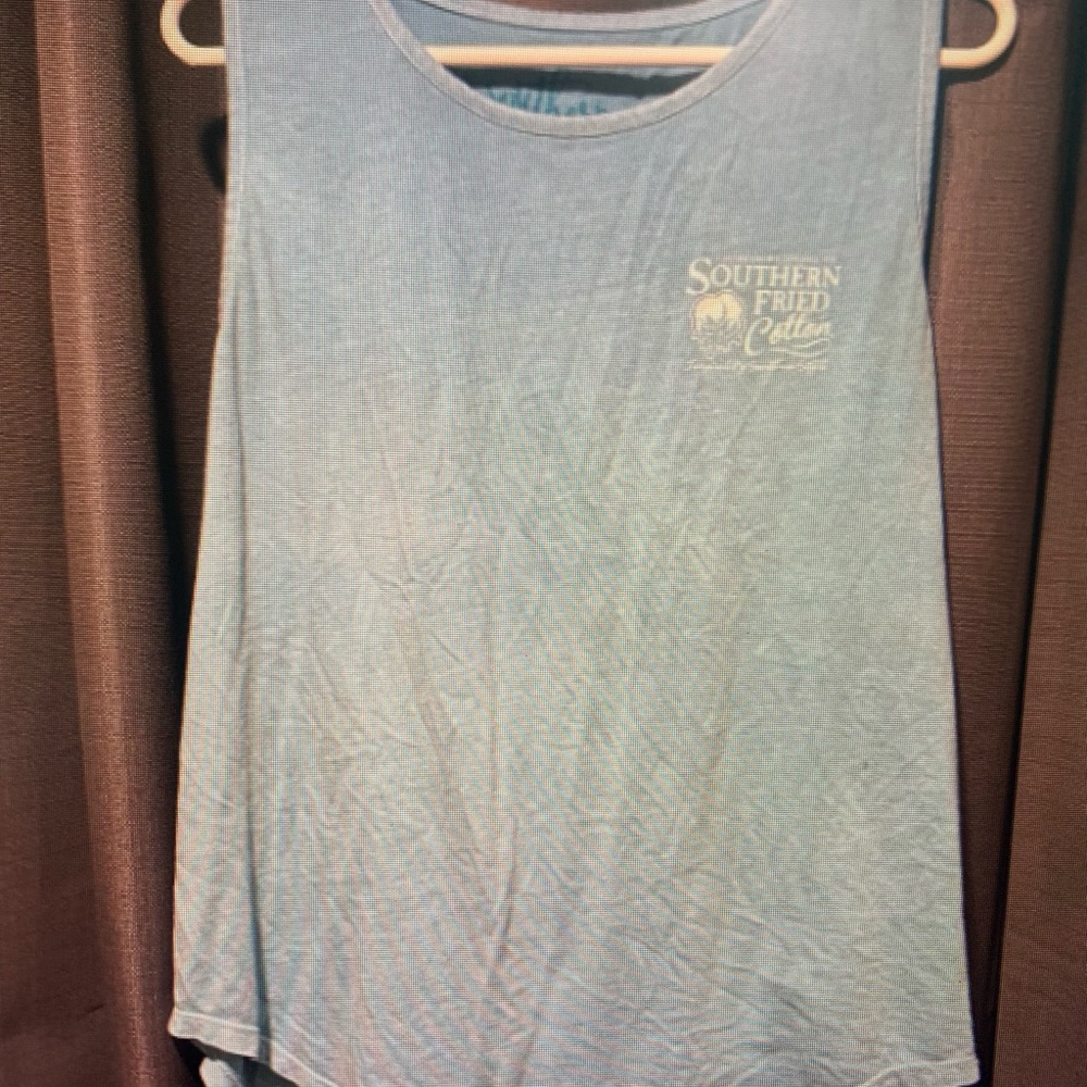 Southern Fried Cotton Blue Women's Top